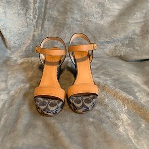 Coach Kori signature C platform sandal